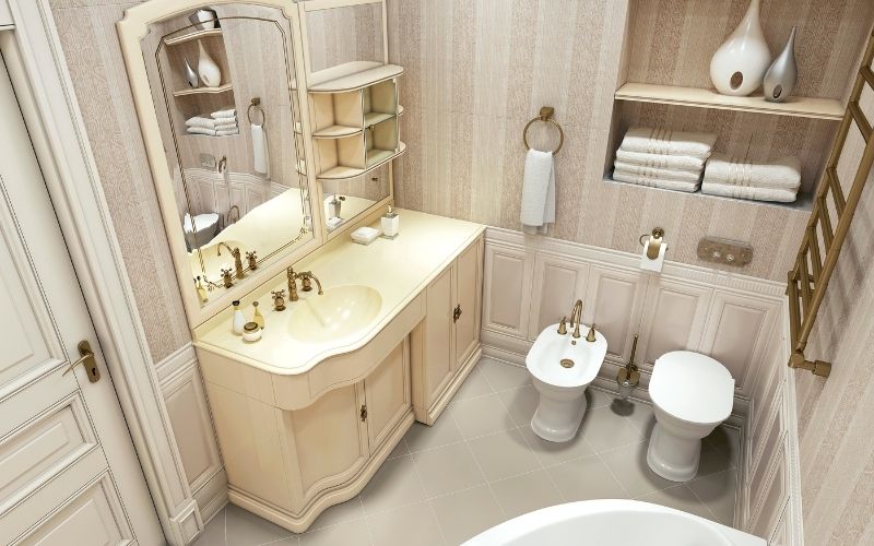 Come arredare un bagno in stile art Déco