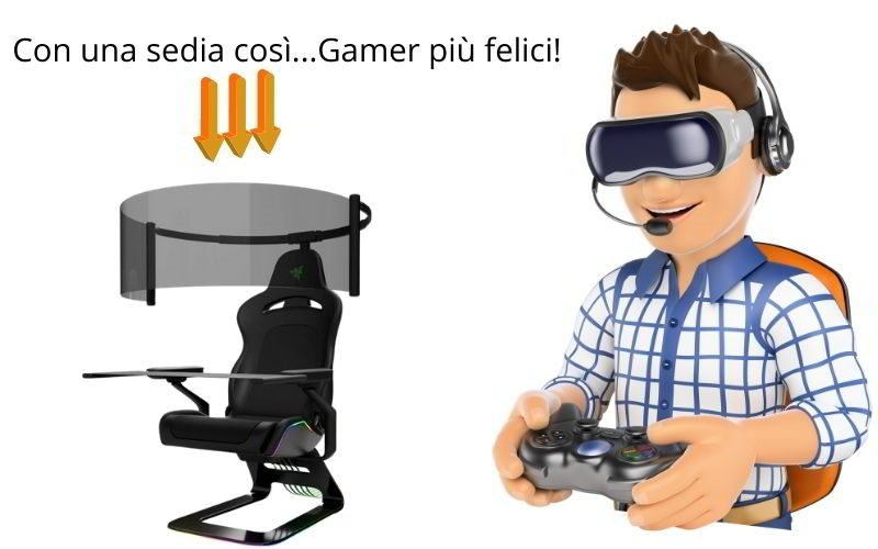 Razer Project Brooklyn: la sedia da gaming del futuro